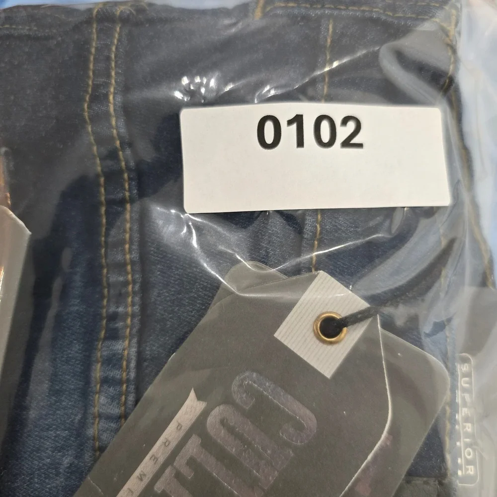 Cultura Mens Premium Modern Fit Blue Stretch Denim Jeans‎ Size 36x30 NWT